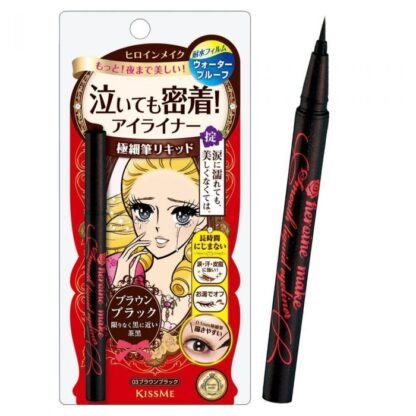 Smooth Liquid Eyeliner Super Keep - 03 Brown Black - 0.4 ml