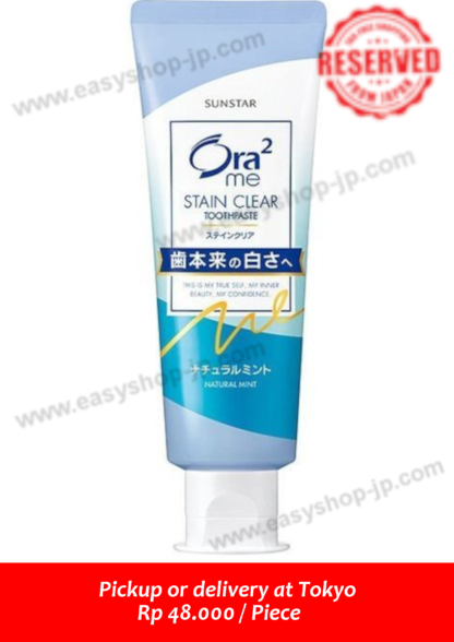 Ora2 me stain clear paste natural mint 130g - Image 2