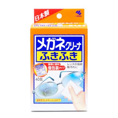 40 glasses cleaner wipes