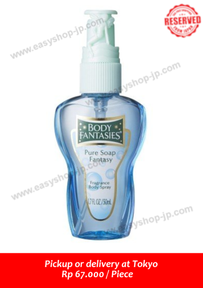 Fitz Corporation Body Fantasy Body Spray Pure Soap 50ml - Image 2