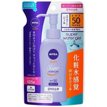 NIVEA Sun Protect Water Gel (125g) SPF50 PA +++ Refill [Sunscreen]