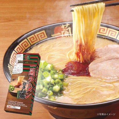 Ichiran Ramen Hakata Fine Noodles Straight Ichiran Special Red Secret Powder (2 meals included)
