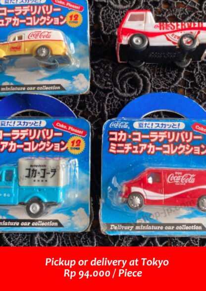 Coca-Cola Miniature Car Collection Set of 4 Used and New - Image 2