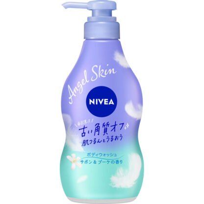 Kao Nivea Angel Skin Body Wash Savon & Bouquet Pump 480mL