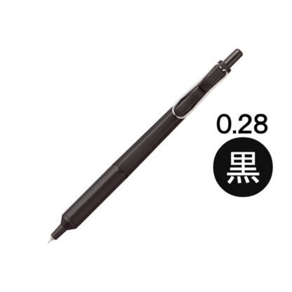 Oil-Based Ballpoint Pen Jetstream Edge Single Color 0.28mm Black Axis Black SXN100328.24 Mitsubishi Pencil Uni - Image 2