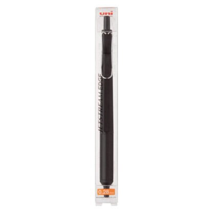 Oil-Based Ballpoint Pen Jetstream Edge Single Color 0.28mm Black Axis Black SXN100328.24 Mitsubishi Pencil Uni