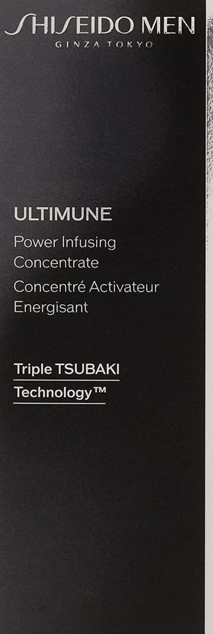Shiseido Men Ultimune Power Infusing Concentrate Triple Tsubaki Technology 30ml - Image 4