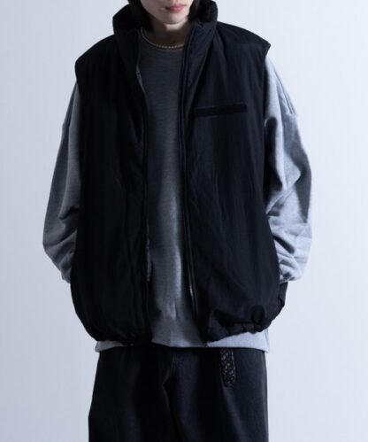 ZozoTown Washed Nylon Super Loose Padded Military Vest - Image 20