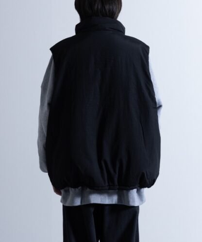 ZozoTown Washed Nylon Super Loose Padded Military Vest - Image 17
