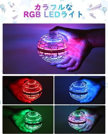 FLYNOVA PRO Mini Drone 360° Rotating, Spinning LED Light - Image 7